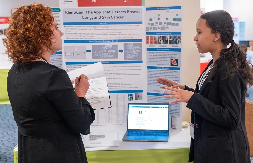 Judging Day at the 2023 Thermo Fisher Scientific Junior Innovators Challenge